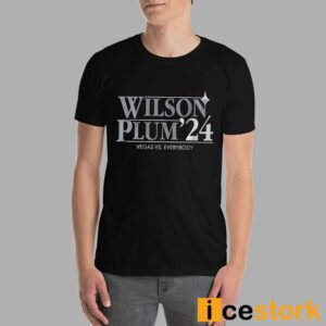 Wilson Plum '24 Vegas Vs Everybody Shirt