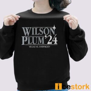 Wilson Plum '24 Vegas Vs Everybody Shirt