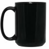 BM15OZ 15 oz. Black Mug