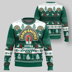 John Smith's Extra Smooth Ale Ugly Christmas Sweater