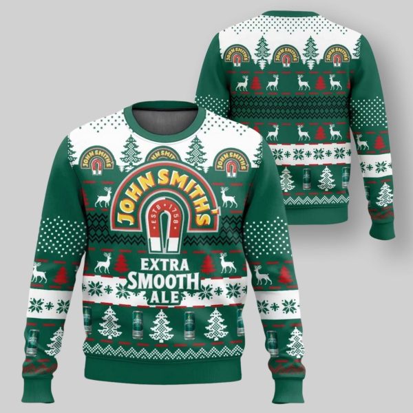 John Smith’s Extra Smooth Ale Ugly Christmas Sweater