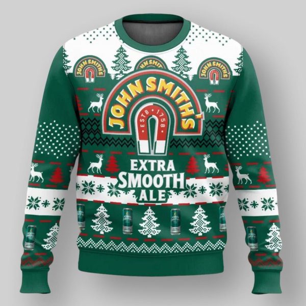 John Smith’s Extra Smooth Ale Ugly Christmas Sweater