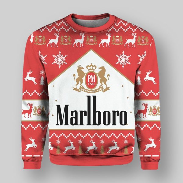 Marlboro Ugly Christmas Sweater