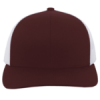 Maroon/White